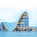 Aliyev Center Cultural Center Marco de acero personalizado Building Prefabricated Hall Building